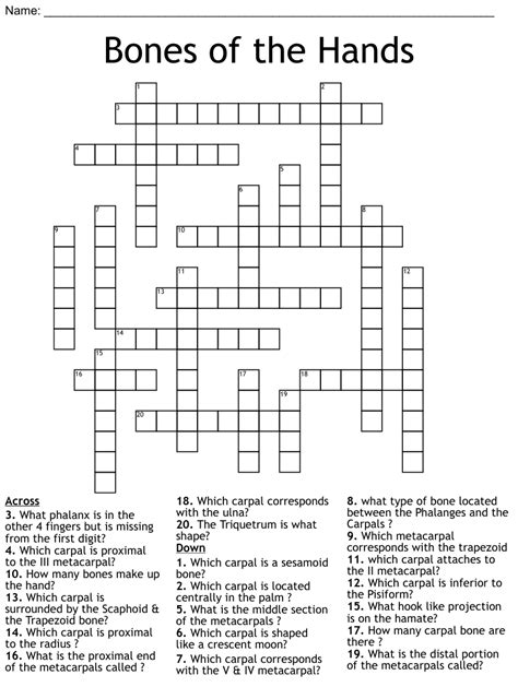 Nov 2, 2021 · The NYTimes Crossword is a classic crossword puzzle. Both the main and the mini crosswords are published daily and published all the solutions of those puzzles for you. Two or more clue answers mean that the clue has appeared multiple times throughout the years. SHINBONES NYT Crossword Clue Answer. TIBIAS This clue was last seen …